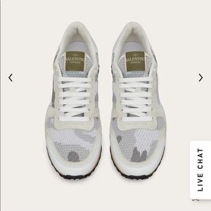 Valentino Camouflage RockRunner Sneakers